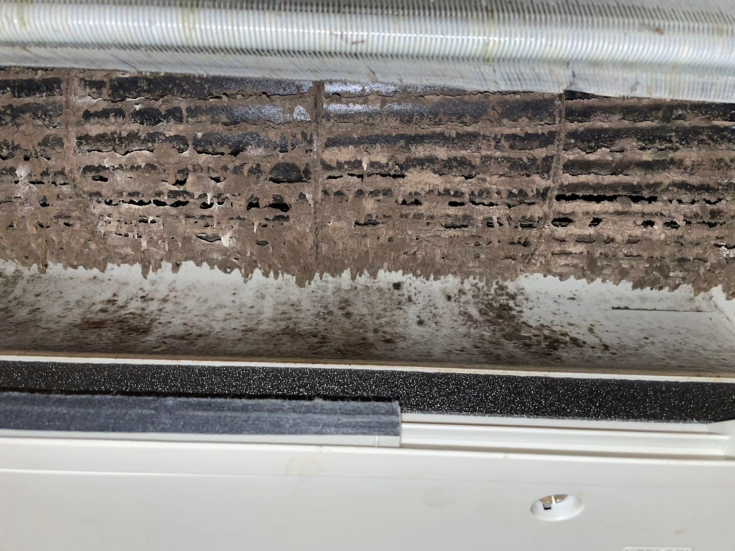 冷氣太髒的結果,導致冷氣不冷、漏水、耗電。